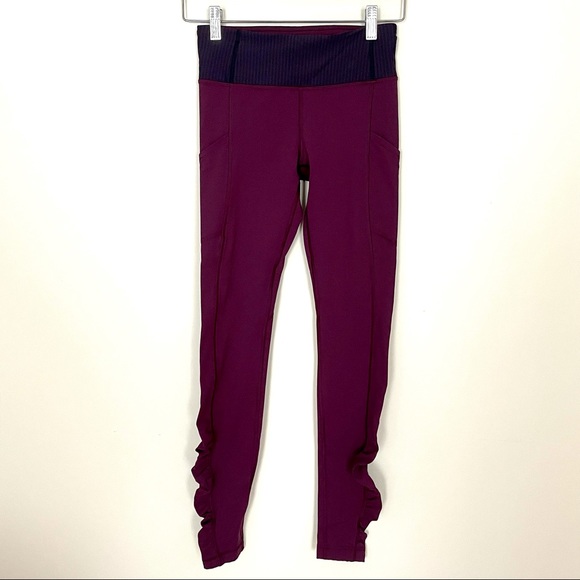 ❌SOLD❌Lululemon Speed Tight Cozy Plum - Picture 7 of 7